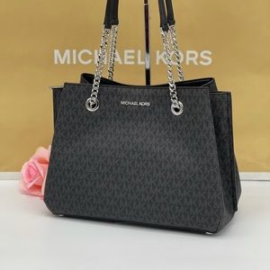 Michael Kors Teagen Long Drop Satchel Bag